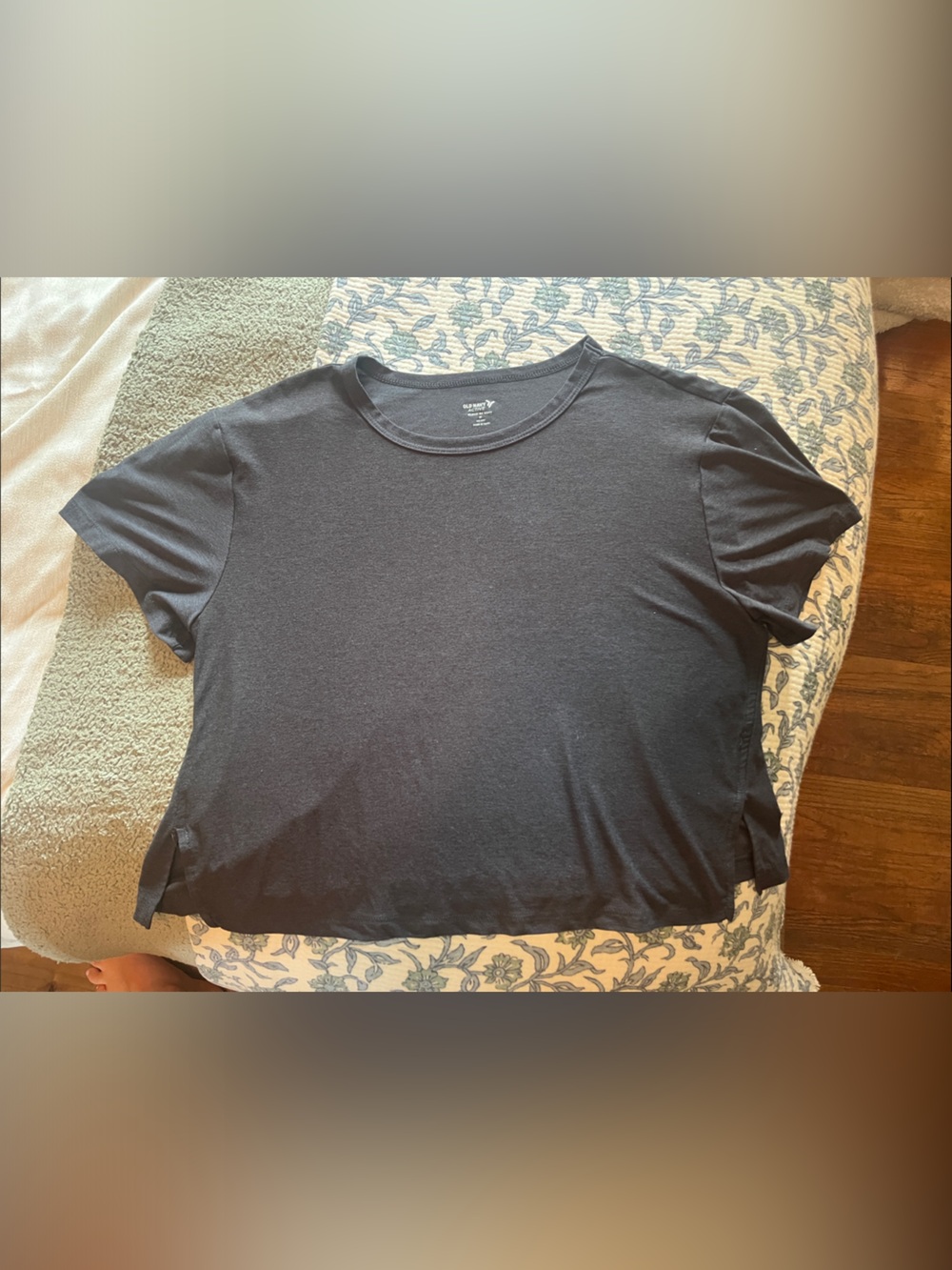 Women’s Classic charcoal grey/black Crew Neck active T-Shirt